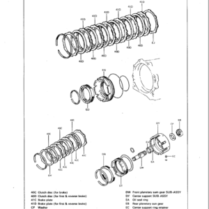 Toyota 2TG25, 02-2TD25, 2TG25, 02-2TG25, 42-2TD25 Towing Tractor Repair Manual - Image 4