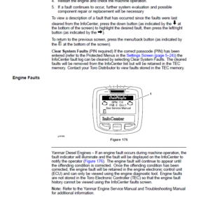 Toro Groundsmaster 360 (4-Wheel Drive Models Yanmar Engines) Service Repair Manual - Image 4