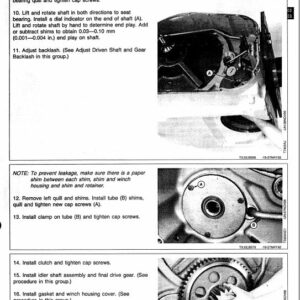 Timberjack 380C, 450C, 480C Skidder Service Repair Manual - Image 4