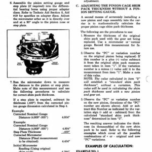 Timberjack 520 Series Skidders Service Repair Manual - Image 4