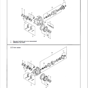 Toyota 6FGCU15, 6FGCU18, 6FGCU20, 6FGCU25, 6FGCU30 Forklift Repair Service Manual - Image 4