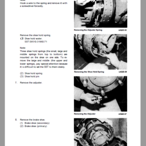 Toyota 5FG33, 5FG35, 5FG40, 5FG45 Forklift Service Repair Manual - Image 5