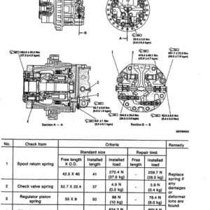 Komatsu PC200-6, PC200LC-6, PC210LC-6, PC220LC-6, PC250LC-6 Excavator Repair Manual (A80001 till A82000) - Image 5