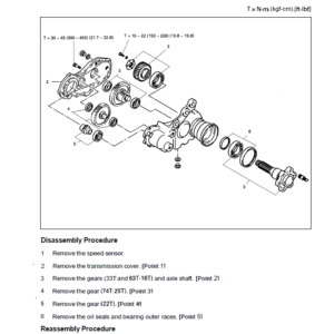 Toyota 5FBE10, 5FBE13, 5FBE15, 5FBE18, 5FBE20 Forklift Repair Manual - Image 5