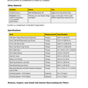 John Deere 5085E, 5100E (IT4) Tractors Service Repair Manual (TM128219 and TM128319) - Image 5