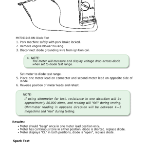 John Deere D100, D105, D110, D120, D125, D130, D140, D150, D155, D160, D170 Lawn Tractor Repair Manual - Image 4