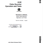 John Deere 653E Feller Buncher Service Repair Manual (TM1578 and TM1579) - Image 2