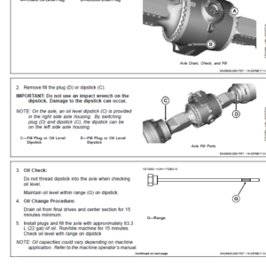 John Deere TeamMate V 1700 Series Outboard Planetary Axles Component Technical Manual (CTM129419) - Image 3