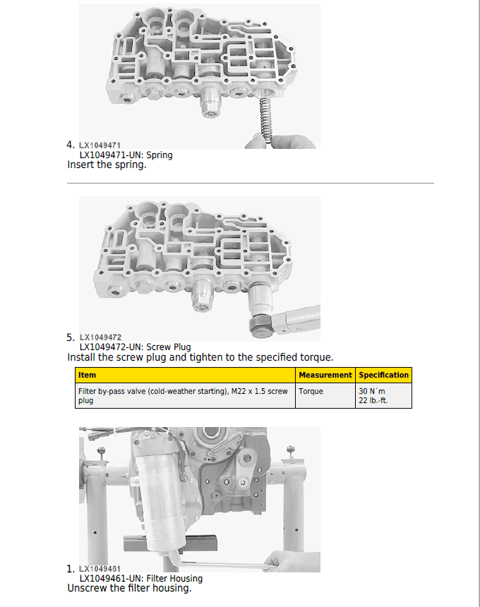 John Deere 6230, 6330, 6430, 6530, 6630 Premium Tractors