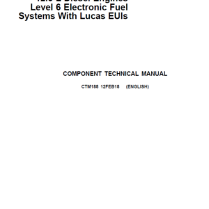 John Deere PowerTech 10.5L, 12.5L Diesel Engines Technical Manual (CTM650) - Image 3