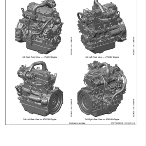 John Deere 4TNV84T and 4TNV86HT Diesel Engines Repair Manual (CTM136319) - Image 3