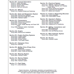 John Deere 643J, 843J Feller Buncher Service Repair Manual (SN after 600001 - ) - Image 3