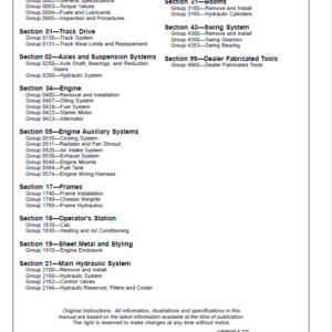 John Deere 853J, 903J, 953J Feller Buncher Service Repair Manual (TM10271 and TM10270) - Image 3