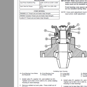 John Deere TeamMate II 1200 Series Inboard Planetary Axles Component Technical Manual (CTM138519) - Image 4