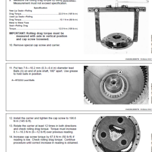 John Deere TeamMate II 1400 Series Inboard Planetary Axles Component Technical Manual (CTM138619) - Image 4