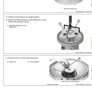 John Deere TeamMate V 1600 Series Inboard Planetary Axles Component Technical Manual (CTM141719) - Image 4