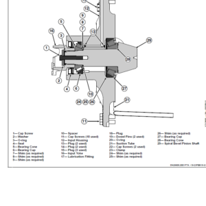 John Deere TeamMate V 1700 Series Outboard Planetary Axles Component Technical Manual (CTM129419) - Image 4