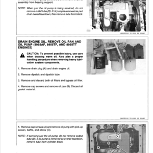 John Deere 8955 Engines Service Repair Manual (CTM10) - Image 5