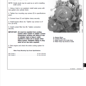 John Deere Series 500, 6619 Diesel Engines Service Repair Manual (CTM9) - Image 5