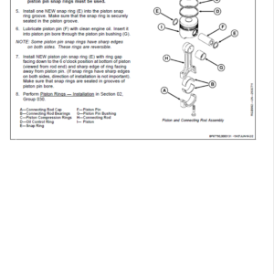 John Deere 4TNV84T and 4TNV86HT Diesel Engines Repair Manual (CTM136319) - Image 5