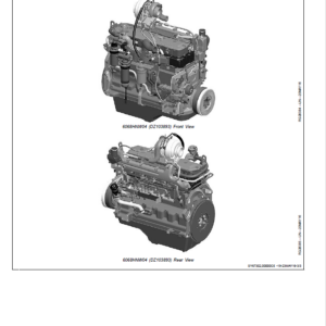 John Deere 6068 4-Valve Diesel Engine - Level 25 ECU Repair Manual (CTM139019) - Image 4