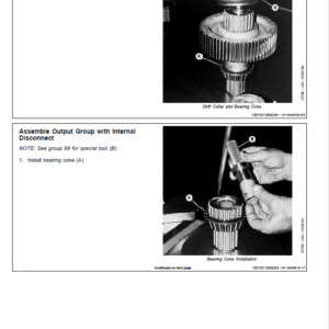 John Deere DF Series 150, 250 Transmissions (Analog) Repair Manual (CTM147) - Image 5