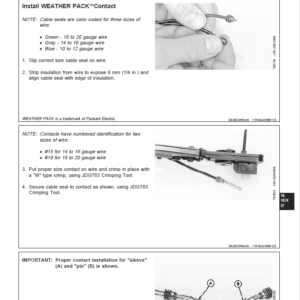 John Deere 653E Feller Buncher Service Repair Manual (TM1578 and TM1579) - Image 3