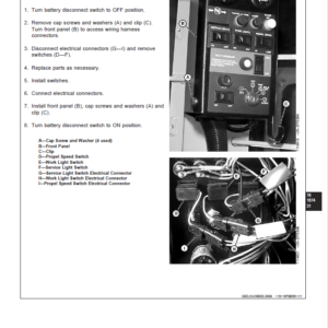 John Deere 653G Feller Buncher Service Repair Manual (SN before - 880059) - Image 5