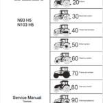 Valtra N93H5, N103H5 Tractor Service Repair Manual