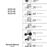 Valtra N103H5, N113H5, N123H5 Tractors Service Repair Manual