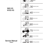 Valtra N93H3, N103H3 Tractors Service Repair Manual