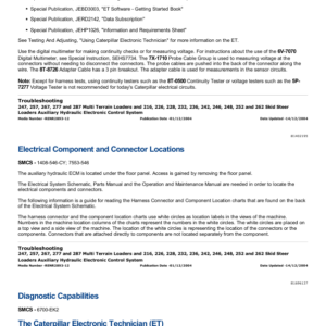 Caterpillar CAT 277 Multi Terrain Loader Service Repair Manual (CNC00001 and up) - Image 5