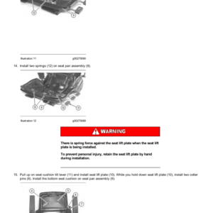 Caterpillar CAT 938F Wheel Loader Service Repair Manual (8SM00001 and up) - Image 3