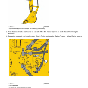 Caterpillar CAT 313F LGC Excavator Service Repair Manual (GJD00001 and up) - Image 4