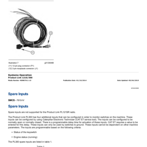 Caterpillar CAT EL200B Excavator Service Repair Manual (7DF00001 and up) - Image 4