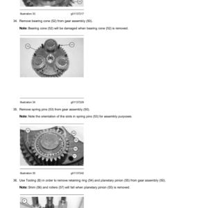 Caterpillar CAT M325D MH Excavator Service Repair Manual (EDF00001 till 01999) - Image 3