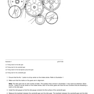 Caterpillar CAT 320, 320L, 320N Track Type Excavator Service Repair Manual (2DL00214 and up) - Image 4