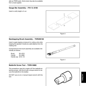 Toro Greensmaster 800, 1000, 1600, 2000, 2600 Service Repair Manual - Image 3