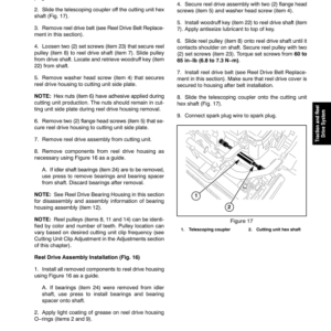 Toro Greensmaster Flex 1800, 1820, 2100, 2120 (Model 04041, 04040, 04044, 04045) Service Repair Manual - Image 4