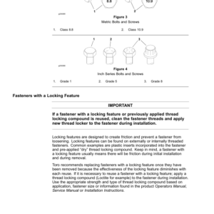 Toro Greens Pro 1240, 1260 Service Repair Manual - Image 4