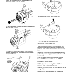 Valtra 8550, 8550E, 8550 Hi, 8750, 8750E, 8950 Hi Tractors Service Repair Manual - Image 4