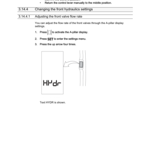 Valtra T154 H 1A7, T194 H 1A7, T234 H 1A7 Tractors (Stage III A) Service Repair Manual - Image 5