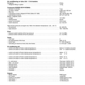 Valtra C90, C100, C110, C120, C130, C150 Tractors Service Repair Manual - Image 5