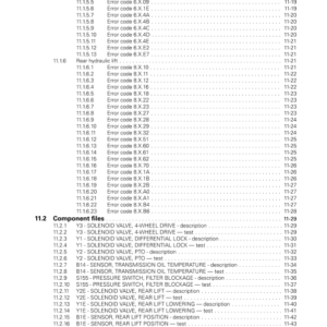 Valtra A74S, A84S, A94S Tractors Workshop Repair Manual - Image 5