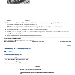 Caterpillar CAT 235 Excavator Service Repair Manual (64R01258 and up) - Image 4