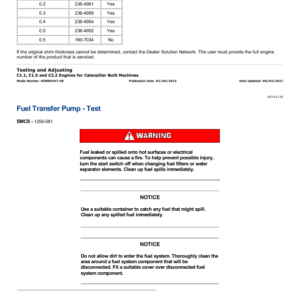 Caterpillar CAT 247B Multi Terrain Loader Service Repair Manual (MTL00001 till 05074) - Image 3