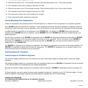 Caterpillar CAT 257D Multi Terrain Loader Service Repair Manual (EML00001 and up) - Image 5