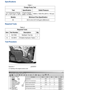 Caterpillar CAT 279D Compact Track Loader Service Repair Manual (PPT00001 and up) - Image 3