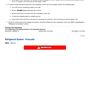 Caterpillar CAT 287D Multi Terrain Loader Service Repair Manual (STK00001 and up) - Image 4