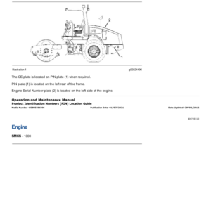 Caterpillar CAT 289D Compact Track Loader Service Repair Manual (TAW00001 and up) - Image 3